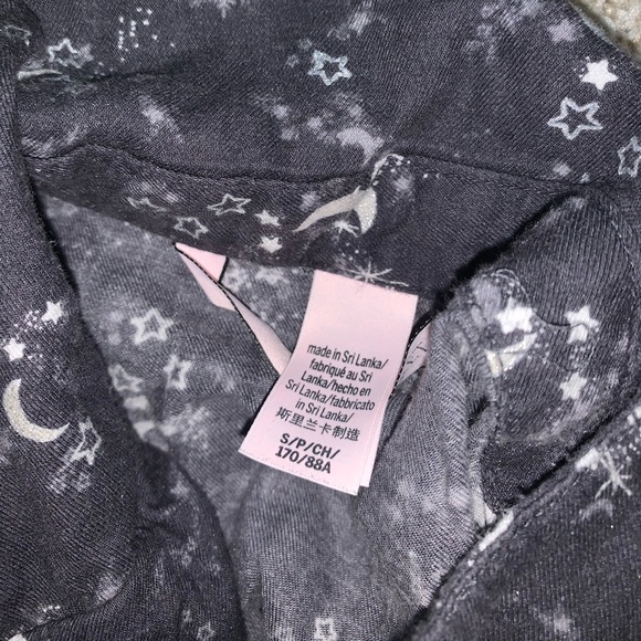 Victorias Secret Dark Gray Button Down Top size S - Picture 10 of 11